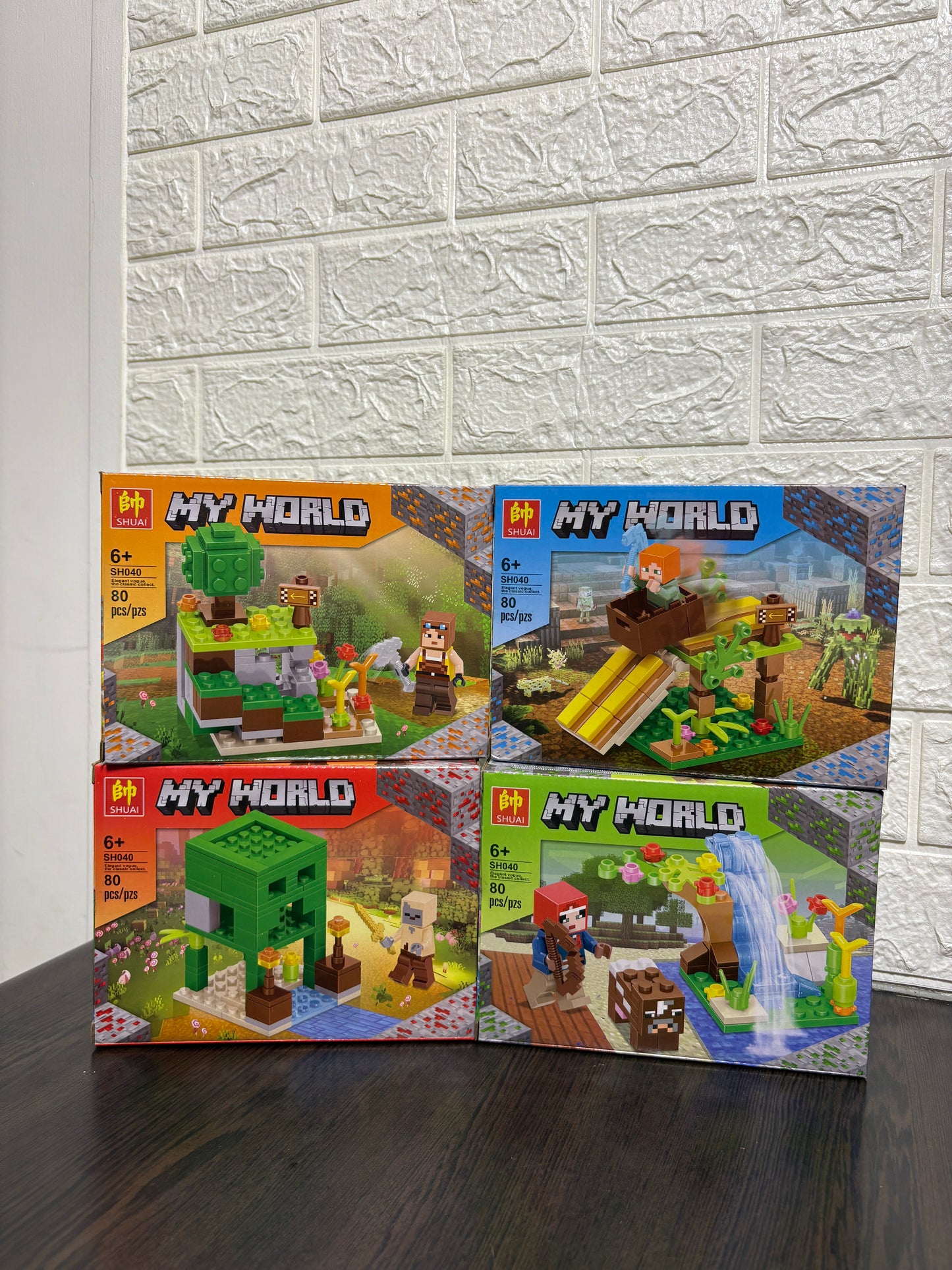 My World Minecraft™ – Pack de 4 LEGOS 1 Mundo Construibles