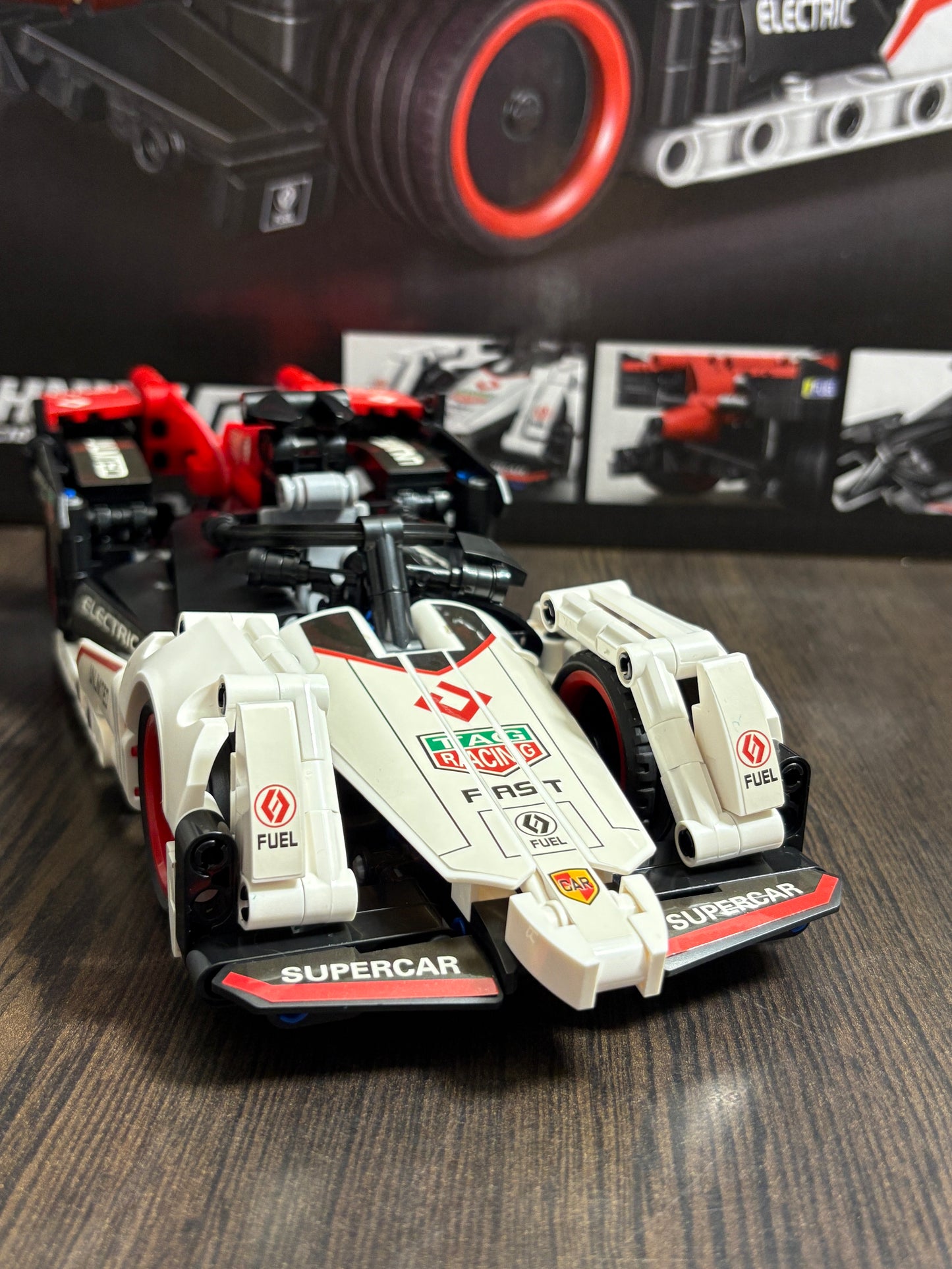 Technique Racer™ – Auto para armar lego coleccionable de Carreras DIY