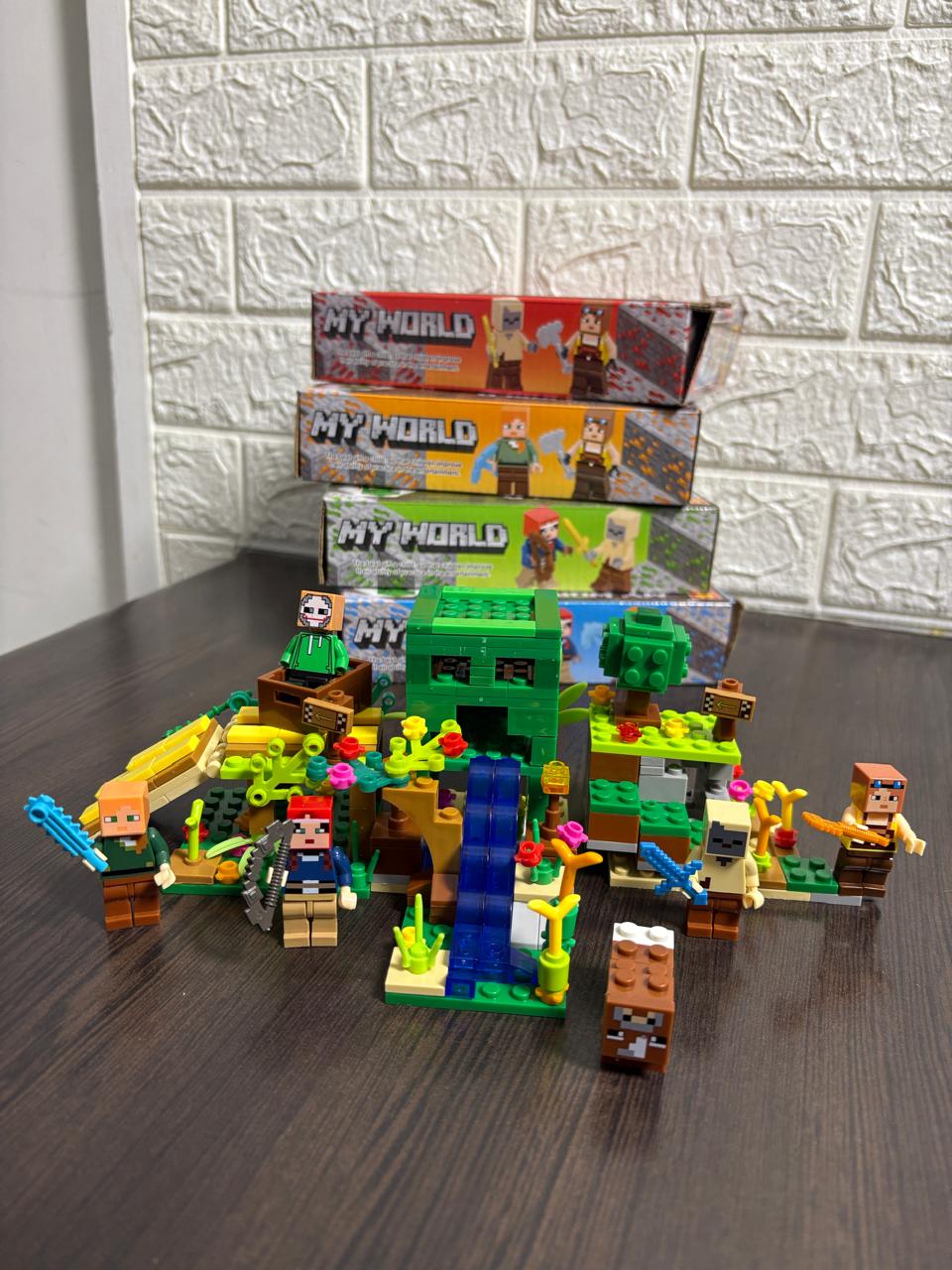 My World Minecraft™ – Pack de 4 LEGOS 1 Mundo Construibles