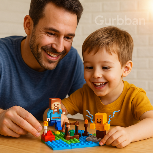 My World Minecraft™ – Pack de 4 LEGOS 1  Mundo Construibles