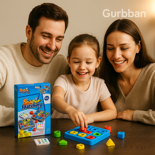 ShapeMatching™ – Juego Educativo DIY para Niños | Aprende Jugando