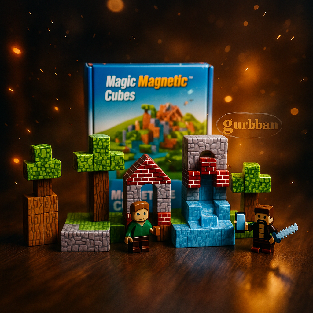 MagneMinds™ - Juego Magnético Educativo de 100 Piezas | Desarrolla la Creatividad Infantil