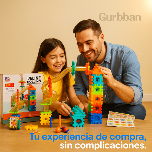 RolliPipe™ – Circuito de Esferas y Rodillos DIY