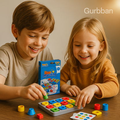 ShapeMatching™ – Juego Educativo DIY para Niños | Aprende Jugando