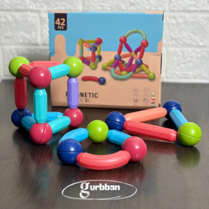 Kit Magnético Educativo 42 Piezas | Juego Sensorial Montessori – Gurbban