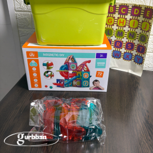 Magnetikids™ – Bloques Magnéticos con Toboganes (72 piezas)