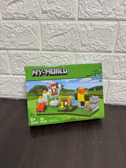 My World Minecraft™ – Pack de 4 LEGOS 1  Mundo Construibles