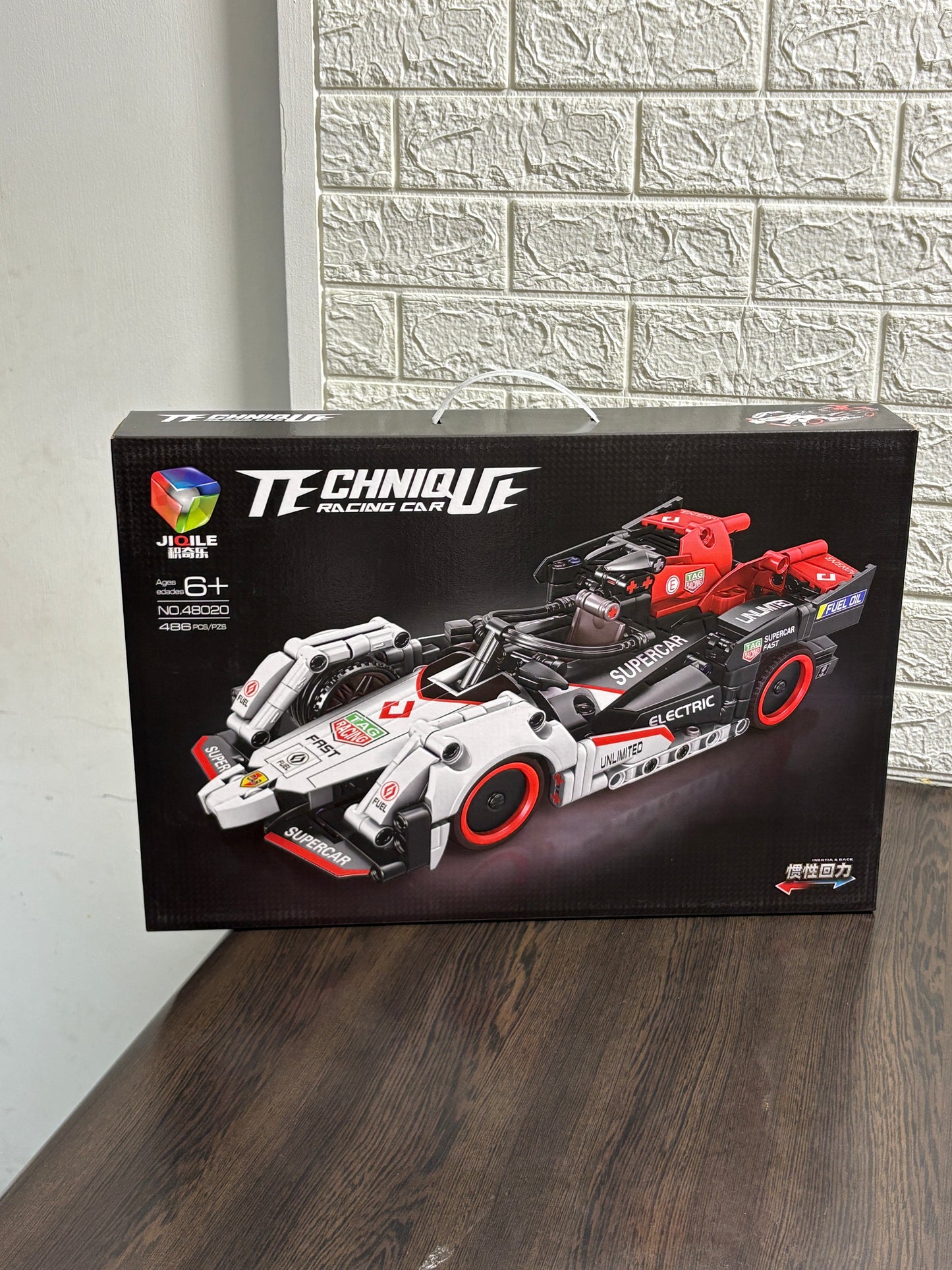 Technique Racer™ – Auto para armar lego coleccionable de Carreras DIY