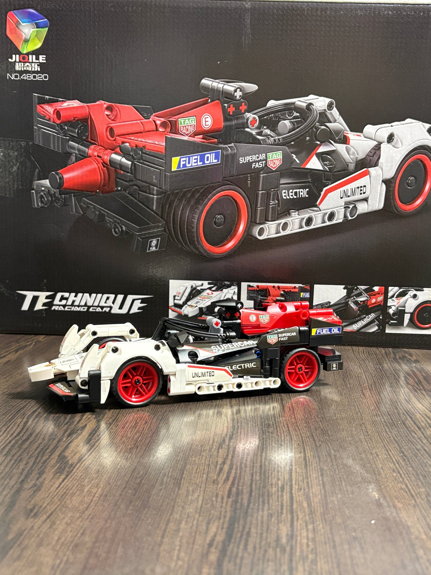 Technique Racer™ – Auto para armar lego coleccionable de Carreras DIY