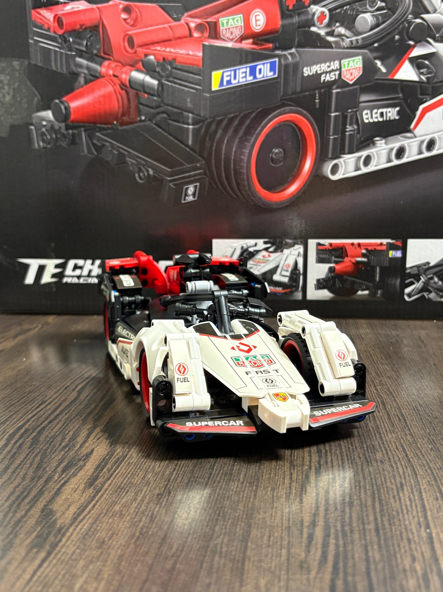 Technique Racer™ – Auto para armar lego coleccionable de Carreras DIY