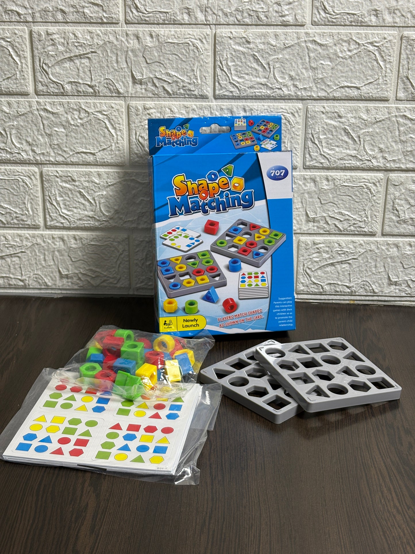 ShapeMatching™ – Juego Educativo DIY para Niños | Aprende Jugando