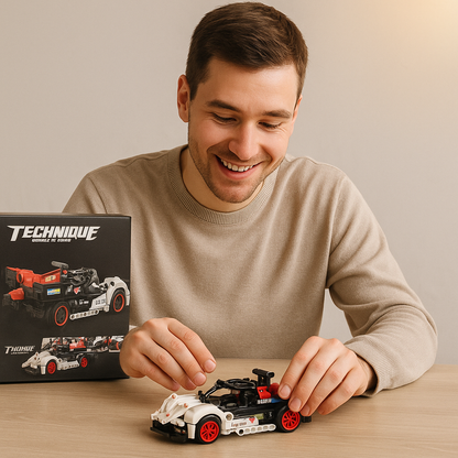Technique Racer™ – Auto para armar lego coleccionable de Carreras DIY