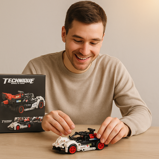 Technique Racer™ – Auto para armar lego coleccionable de Carreras DIY
