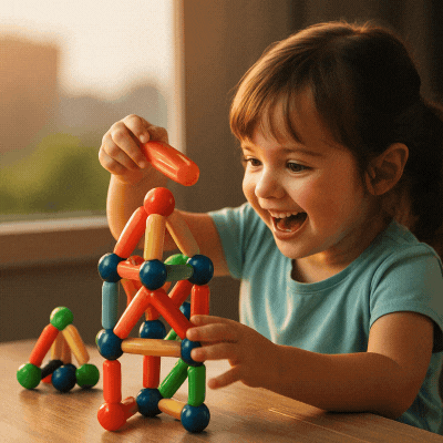 Kit Magnético Educativo 42 Piezas | Juego Sensorial Montessori – Gurbban